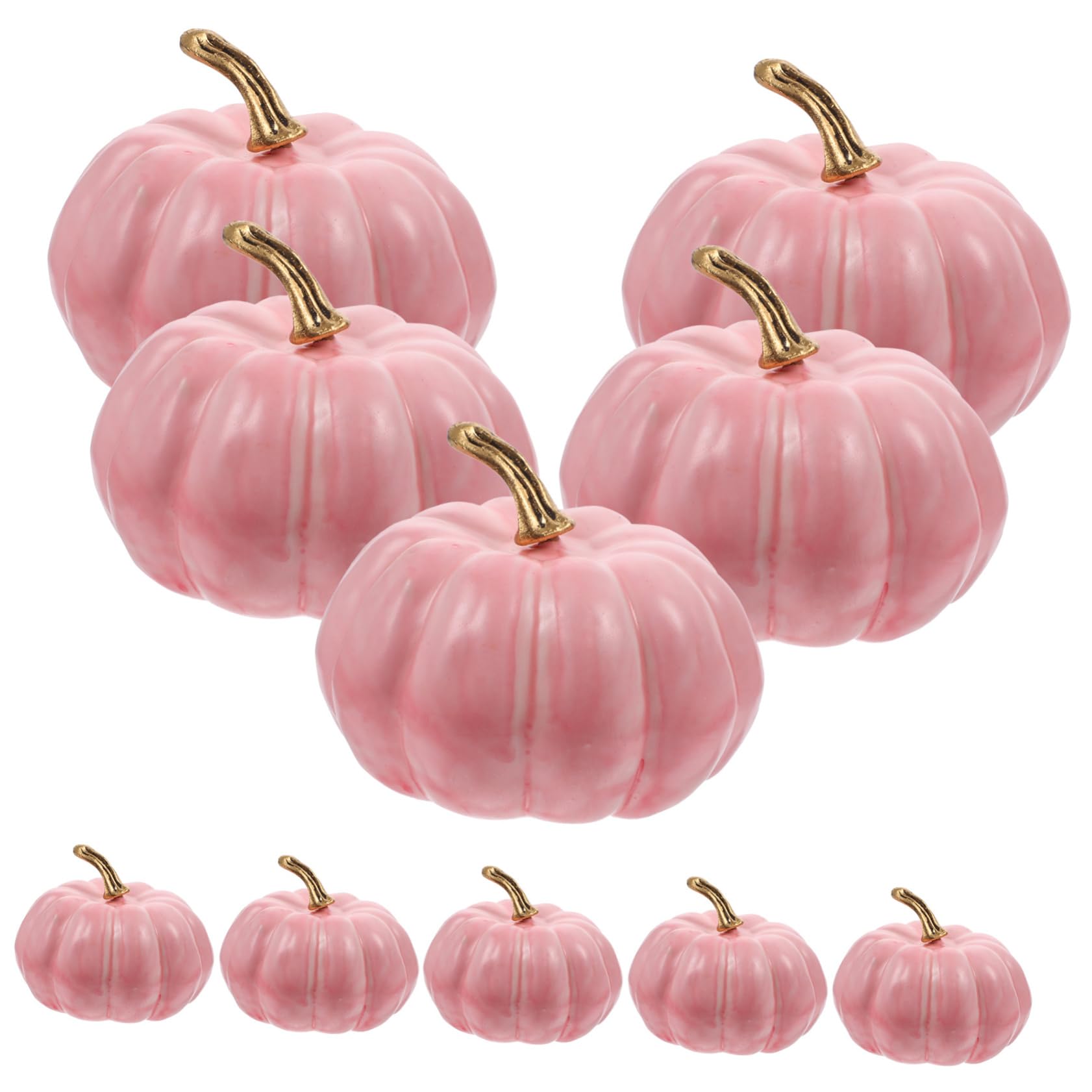 Amazon.co.jp: LIFKOME ハロウィン かぼちゃ 置物 10個セット フォーム